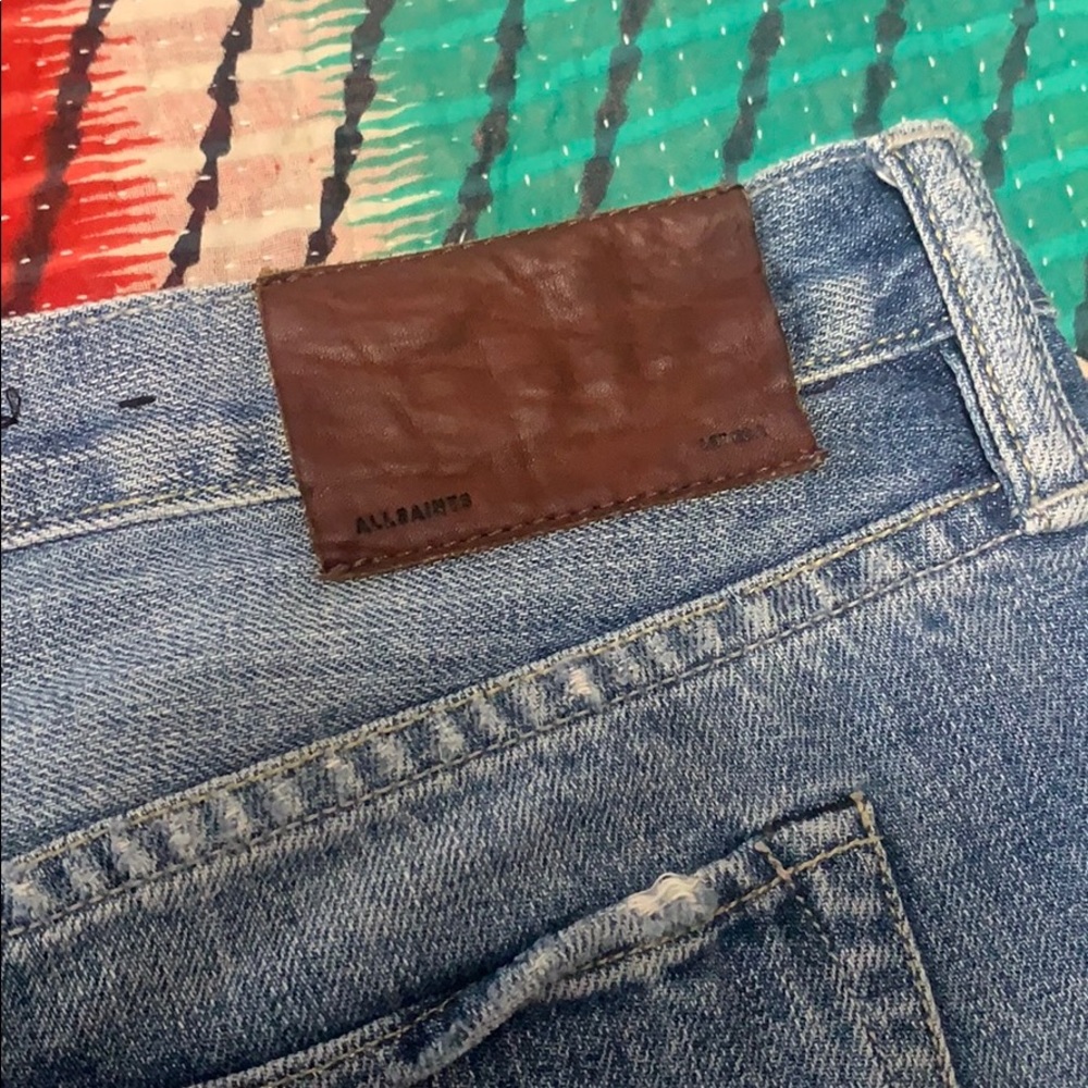 All Saints Denim Shorts - Picture 7 of 7